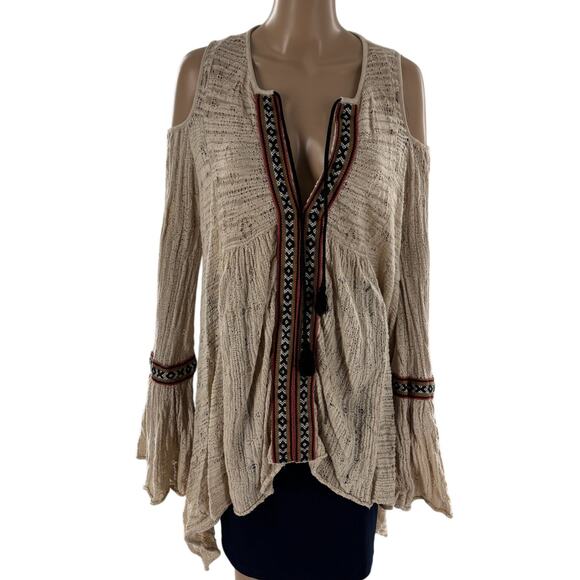 Free People For The Love Of Flowers Tunic Top - Picture 5 of 12